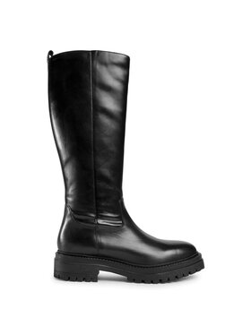 Geox Geox Čižmy vo vojenskom štýle D Iridea C D04HRC 05443 C9999 Čierna