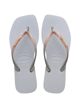 Havaianas Havaianas Klapki HAVAIANAS Ciabatta Donna Hav. Square glitter 4148102.3498 Grigio Szary