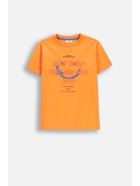 Coccodrillo Coccodrillo T-Shirt WC6143203RBJ-006 Pomarańczowy Regular Fit