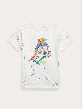 Polo Ralph Lauren Polo Ralph Lauren T-shirt Bear Ss Cn 322925604001 Blanc Regular Fit