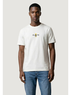 Tommy Jeans Tommy Jeans T-shirt DM0DM22532 Bianco Casual Fit