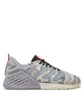 adidas adidas Παπούτσια για Γυμναστήριο Dropset 3 GFX ID8659 Γκρι