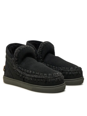 Mou Čizme Za Snijeg Eskimo Sneaker Big Metal Logo FW111008A Crna