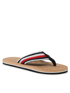 Tommy Hilfiger Japanke Cork Beach Sandal FM0FM04475 Šarena