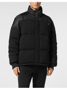 Plein Sport Plein Sport Kurtka puchowa 22985 Czarny Regular Fit
