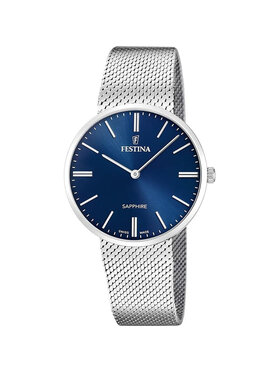 Festina Festina Zegarek F20074-2 Srebrny