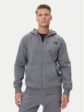 The North Face The North Face Bluza Simple Dome NF0A89FD Szary Regular Fit