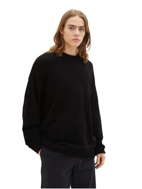 Tom Tailor Denim Tom Tailor Denim Sweter 1034929 Czarny