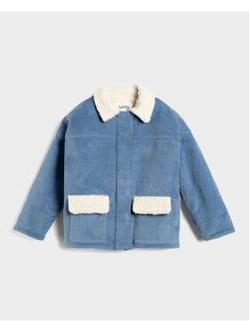 Kid story Kid story Kurtka zimowa KT_AB_F_1 Niebieski Oversize