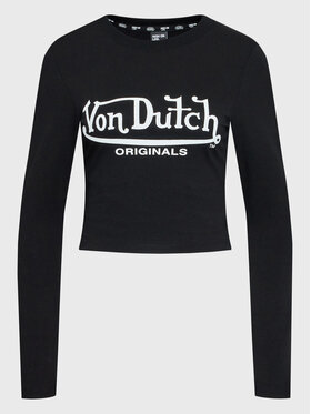 Von Dutch Von Dutch Majica Blair 6 224 009 Crna Slim Fit
