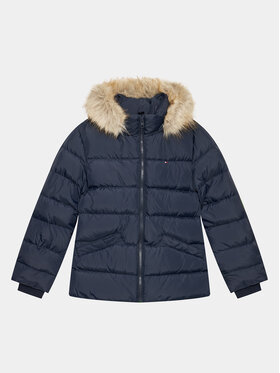 Tommy Hilfiger Tommy Hilfiger Vatovaná bunda Essential KG0KG07399 D Tmavomodrá Regular Fit
