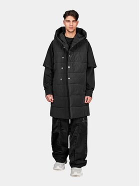 MADE BY SOCIETY MADE BY SOCIETY Kurtka anorak Noir Calm - V16831 Czarny Basic Fit