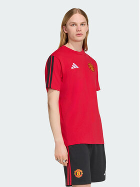 adidas adidas Koszulka techniczna Manchester United DNA Czerwony Regular Fit