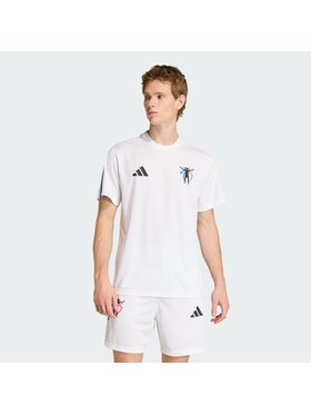 adidas adidas Koszulka techniczna Jude Bellingham Biały Regular Fit
