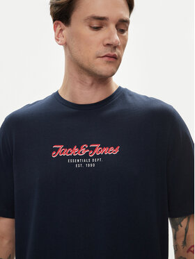 Jack&Jones T-shirt Henry 12248600 Tamnoplava Standard Fit