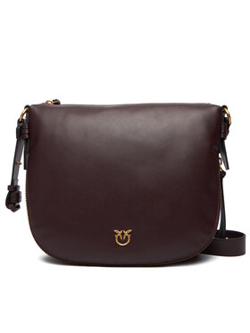 PINKO PINKO Kabelka Hobo Zip Around Classic Ai 25-26 PLTT 105113 A0QO Bordó