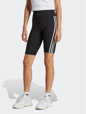 adidas adidas Sportske kratke hlače Adicolor Classics High-Waisted Short Tights IB7414 Crna Fitted Fit