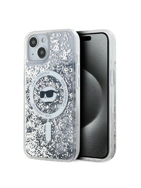 KARL LAGERFELD KARL LAGERFELD Etui na telefon Apple iPhone 15 Plus Przezroczysty