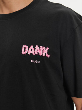 Hugo T-shirt Danckugo 50517645 Crna Relaxed Fit