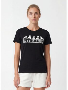 PITBULL PITBULL T-Shirt SOFTBITE Czarny Regular Fit