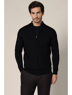 Lancerto Lancerto Sweter Riki SW073225000051 Czarny Regular Fit