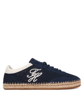 Tommy Hilfiger Tommy Hilfiger Espadrilles Th Heritage Rope Sneaker FW0FW09406 Dunkelblau