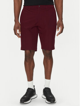 BOSS BOSS Шорти от плат S_Commuter_10.5 inch 50540337 Бордо Slim Fit