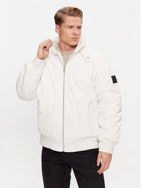 Calvin Klein Jeans Calvin Klein Jeans Яке бомбър J30J324123 Екрю Oversize
