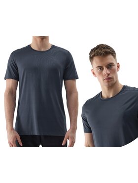 4F 4F Tričko 4FWSS24TFTSM598-32S Tmavomodrá Regular Fit