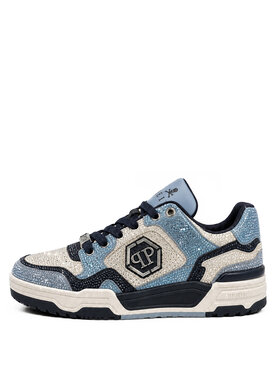 PHILIPP PLEIN PHILIPP PLEIN Sneakersy 31757 Světle modrá