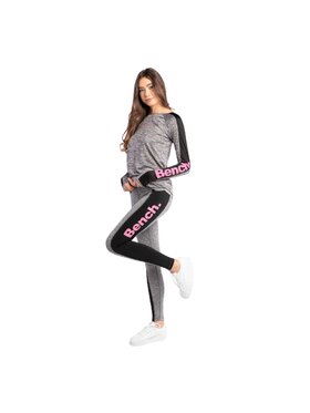 Bench Bench Legginsy tavia 117322 027 Szary Classic Fit