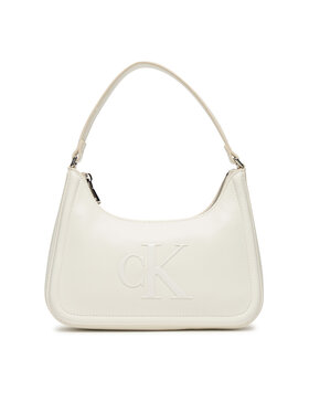 Calvin Klein Calvin Klein Дамска чанта Bold Ck Small Shoulder Bag LV04F3230G Бял