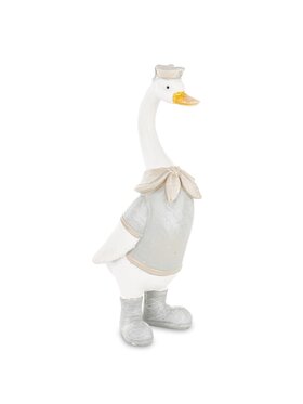 MIAhome MIAhome Figurka gąska GOOSE Biały