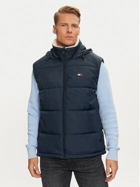 Tommy Jeans Tommy Jeans Weste DM0DM19632 Dunkelblau Regular Fit
