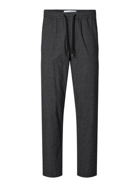Selected Homme Selected Homme Medžiaginės kelnės 16090956 Pilka Slim Tapered Fit