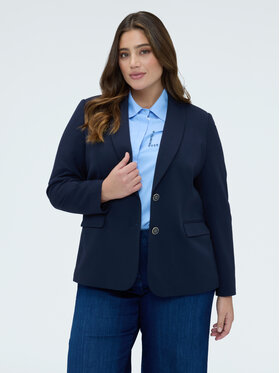 Fiorella Rubino Fiorella Rubino Marynarka Q012T000250N034 Niebieski A-Line Fit