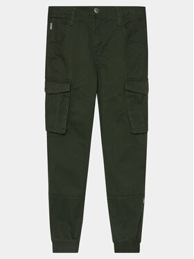 NAME IT NAME IT Штани з тканини Ryan 13151735 Зелений Regular Fit