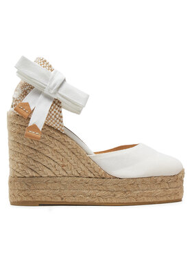 Castañer Castañer Espadrilky Carina/8Ed/001 020961 Bílá