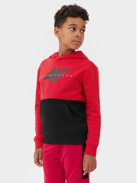4F 4F Felpa 4FJAW23TSWSM628 Rosso Regular Fit