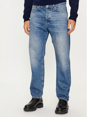 United Colors Of Benetton United Colors Of Benetton Jeansy 4YO7U7CU8 Modrá Carrot Fit