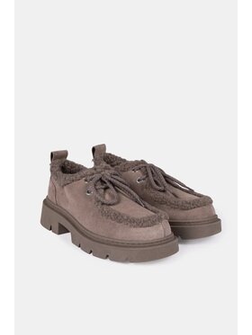 Inuikii Inuikii Półbuty Mocabee Curly Brązowy