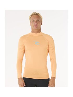 Rip Curl Rip Curl Koszulka do pływania Waves Upf Perf L/S Pomarańczowy