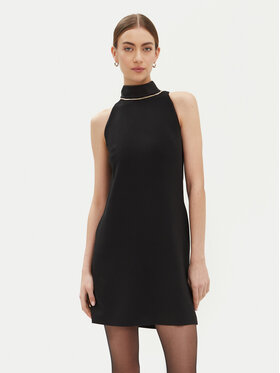 Imperial Imperial Коктейлна рокля ADPXIKP Черен Regular Fit