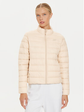 4F 4F Winterjacke 4FWAW24TDJAF467 Beige Slim Fit