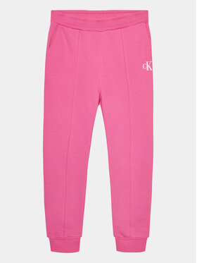 Calvin Klein Jeans Calvin Klein Jeans Pantaloni da tuta Logo IG0IG02285 Rosa Regular Fit