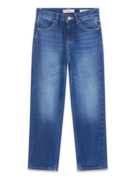 Guess Kids Guess Kids Kalhoty z materiálu 181292 Modrá Regular Fit