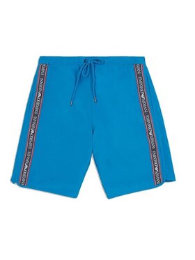 Emporio Armani Emporio Armani Šortky z materiálu 211745 0P443 04433 Modrá Regular Fit