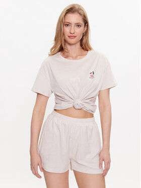 Protest Protest T-särk Koi 1610631 Valge Regular Fit