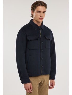 Trussardi Trussardi Płaszcz zimowy R020M000079N0B4 Niebieski Regular Fit
