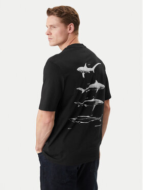 HUGO HUGO T-Shirt Nofishix 50554370 Černá Regular Fit